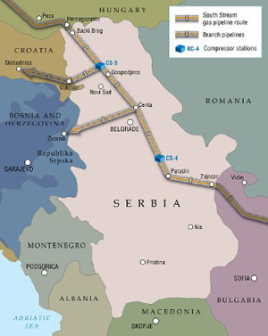 Serbia And Russia Map Between A Rock And A Hard Place: Serbia, Russia, And The Effects Of The  Ukraine Crisis | Ipi Global Observatory