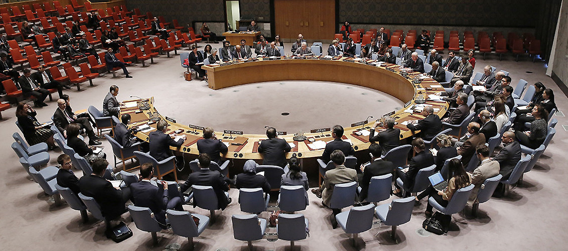The United Nations Security Council discusses the crisis in Yemen. New York, April 15, 2016. (Manuel Elias/UN Photo)