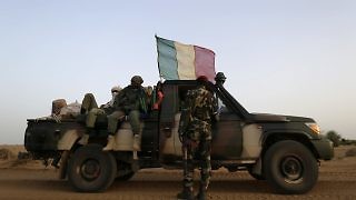 Mali Soldiers Patrol