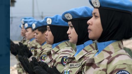 Malaysian Women Peacekeepers
