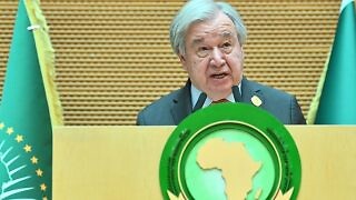 Secretary-General António Guterres addresses the opening of the 39th Ordinary Session of the Assembly of the African Union