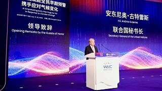 Secretary-general addresses World Artificial Intelligence Conference Meteorological Forum