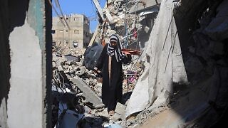 A woman in Gaza who told her story to UN Women