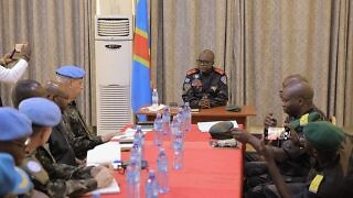 MONUSCO’s force commander and North Kivu’s governor discuss strengthening joint operations between MONUSCO and the Armed Forces of the Democratic Republic of the Congo in Beni