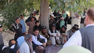 UNAMA Deputy Special Representative of the Secretary-General (DSRSG) Bruno Lemarquis meets with provincial authorities, farmers, communities, health workers, and humanitarian and development partners in Kandahar and Helmand.